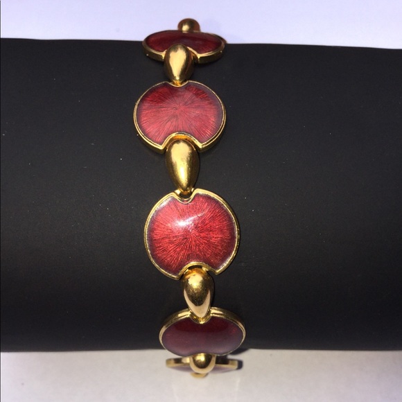 Red and Gold Bracelet - Picture 3 of 3